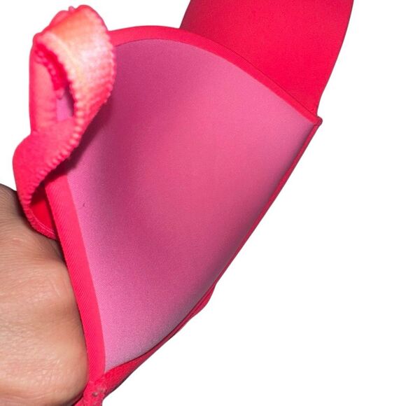 Victoria’s Secret 36D Wear Everywhere Push Up Convertible Bra Hot Pink - Picture 10 of 10